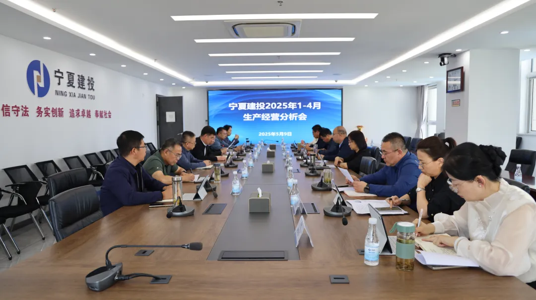 宁夏建投召开2025年1-4月生产经营分析会
